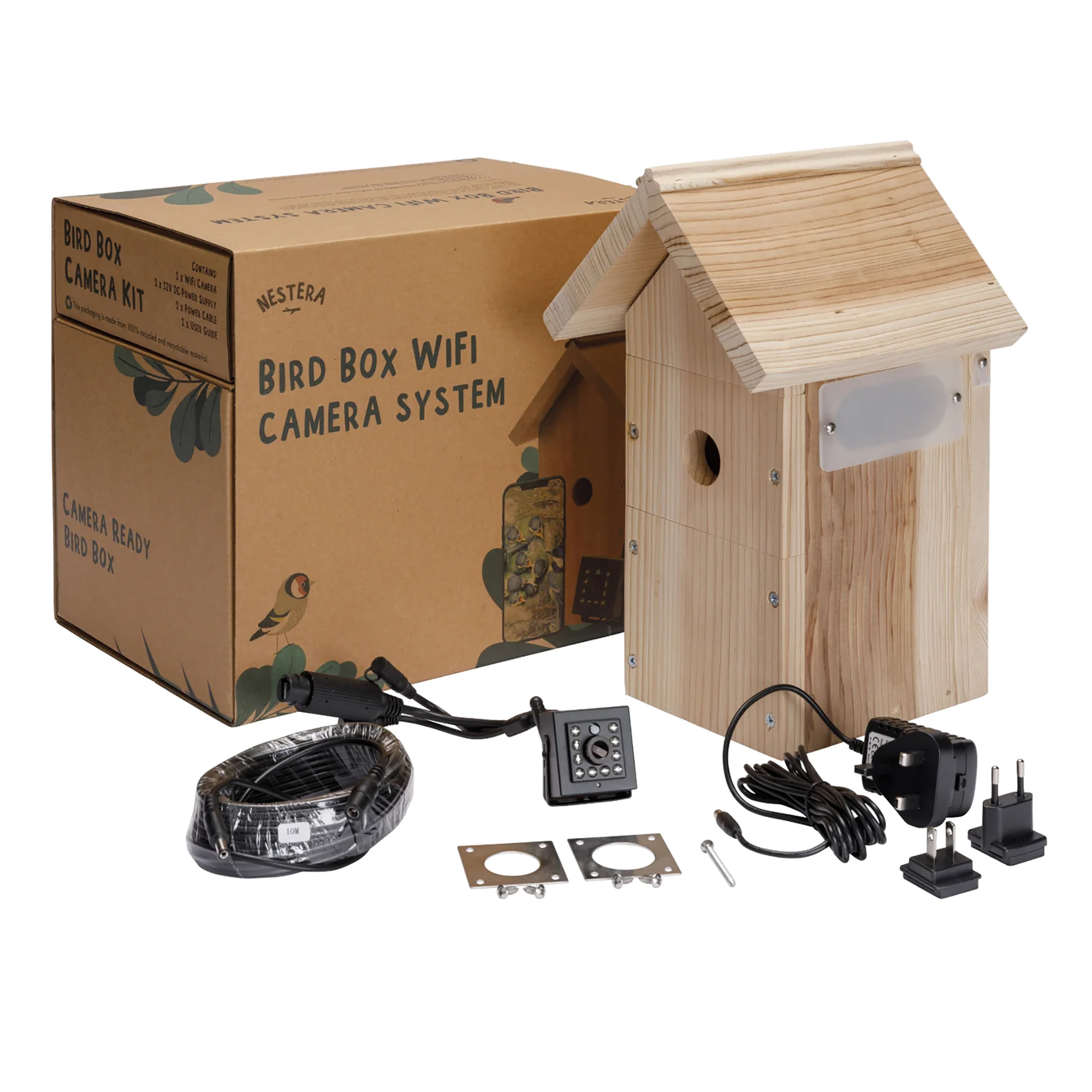 WiFi-Nistkasten mit Kamera