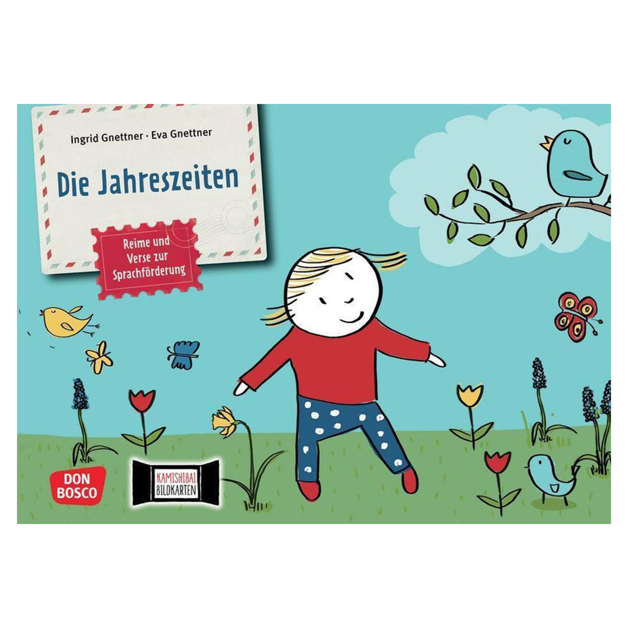 Die Jahreszeiten. Kamishibai Bildkartenset