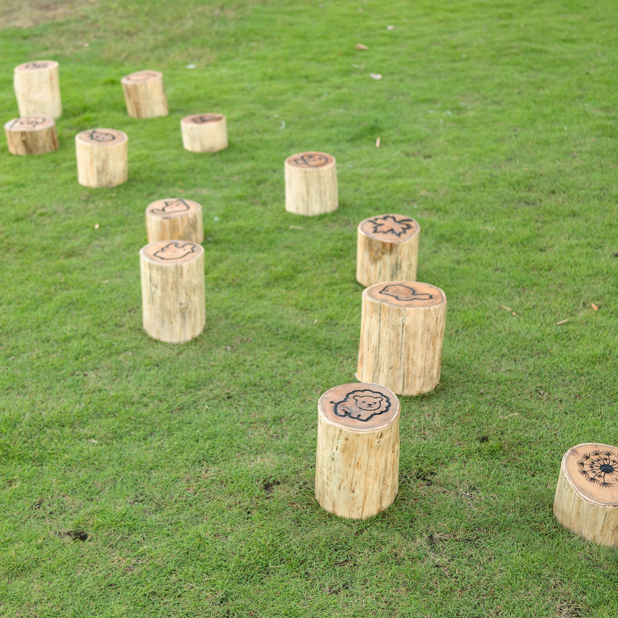 Outdoor Balancierpfad, 12-teilig