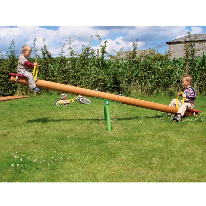 Balkenwippe Newton aus Lärchenholz 2 Personen