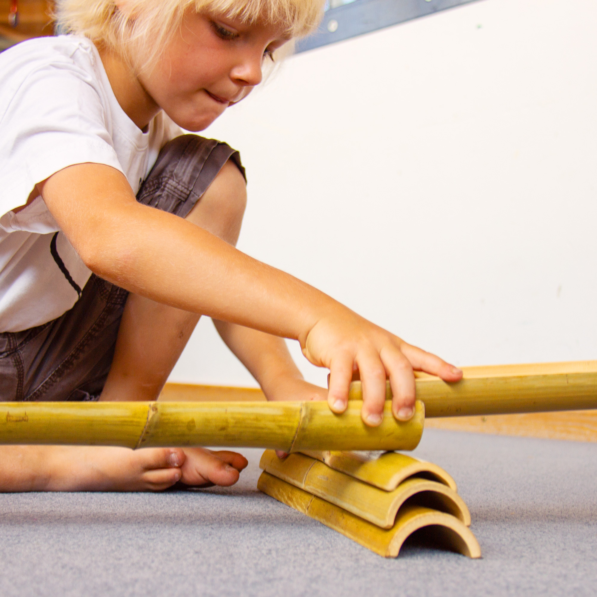 Bambusrinnen Set 18 tlg.