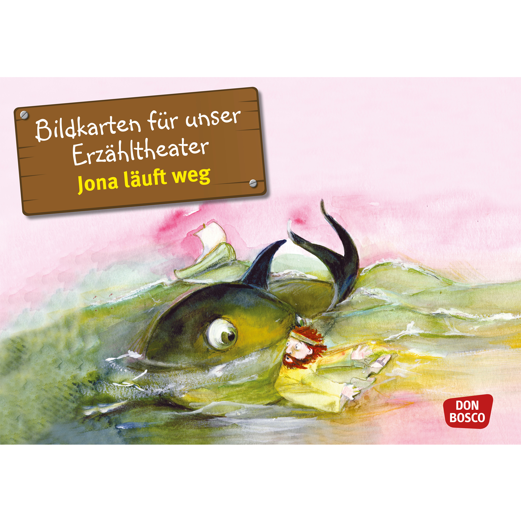 Jona läuft weg. Kamishibai Bildkartenset.