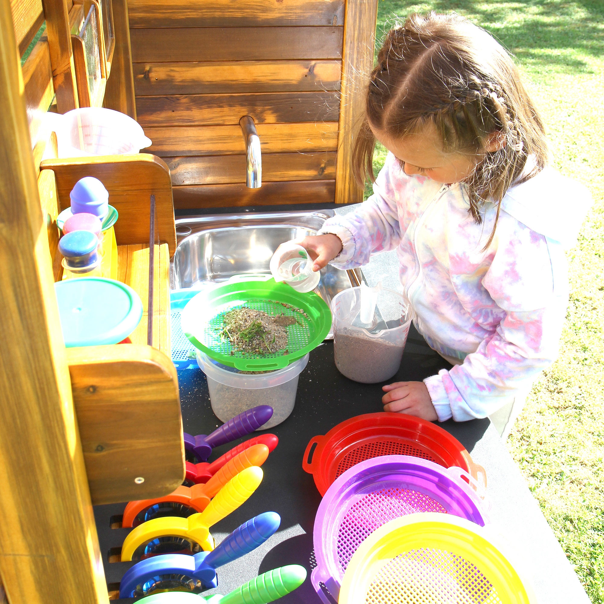 Outdoor-Experimentierstation