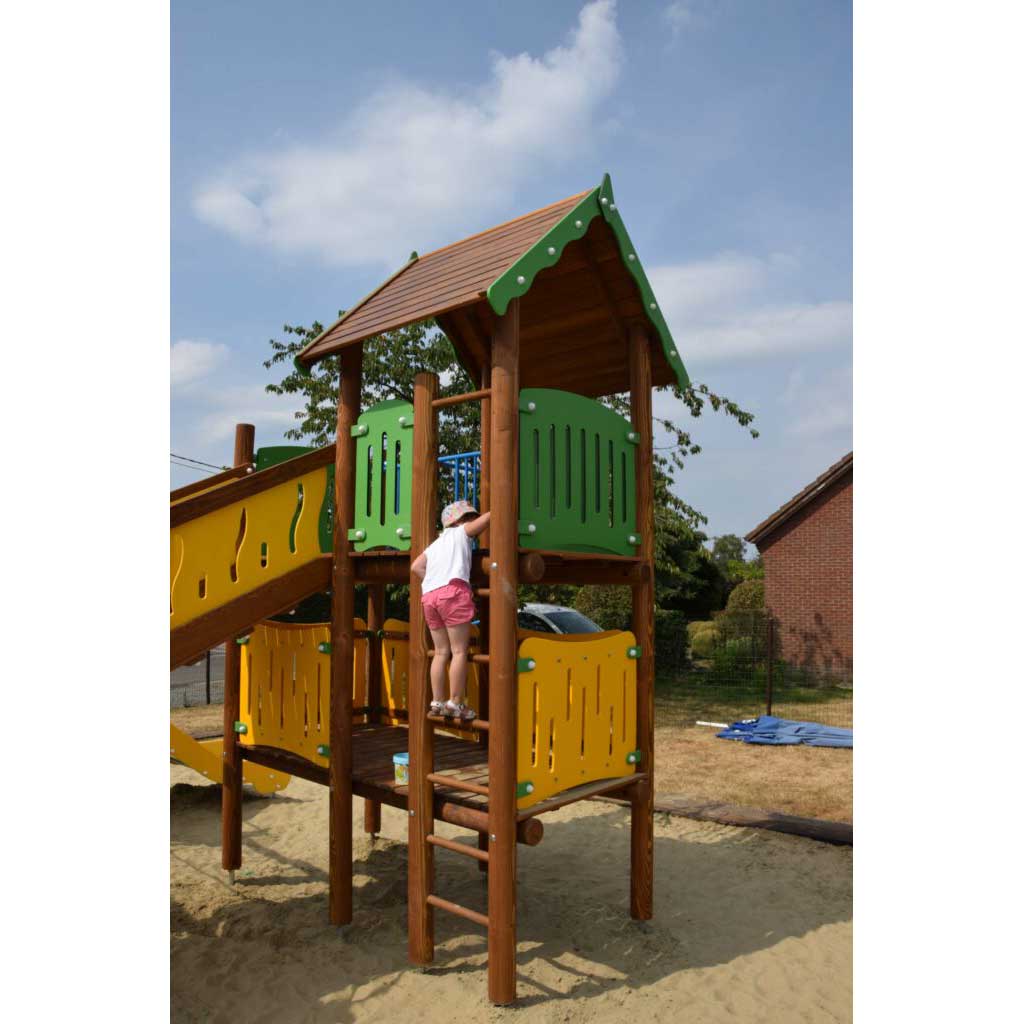 Spielstadt Amsterdam Grün/Gelb