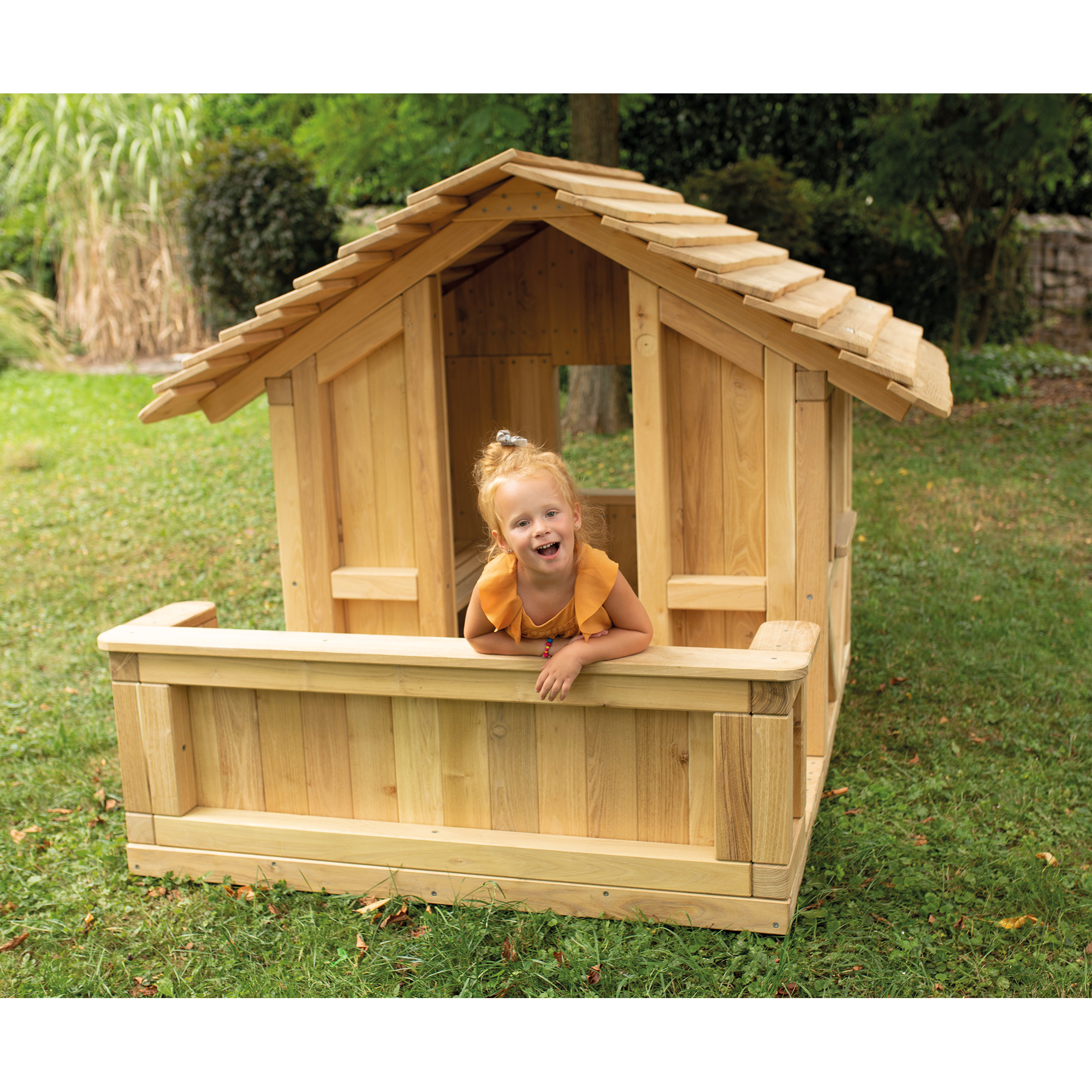 Spielhaus Robinchen mit Terasse