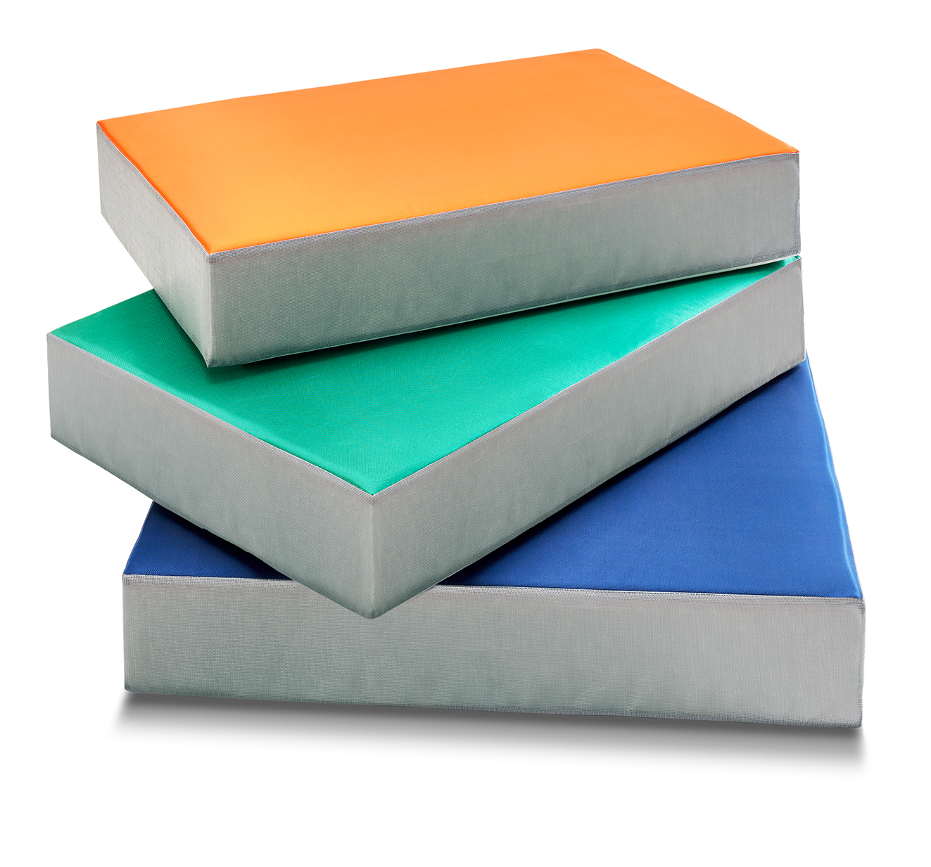 Hüpf- und Springpolster - Outdoor PVC Atlas marine Größe XL - 140 x 90 x 21 cm