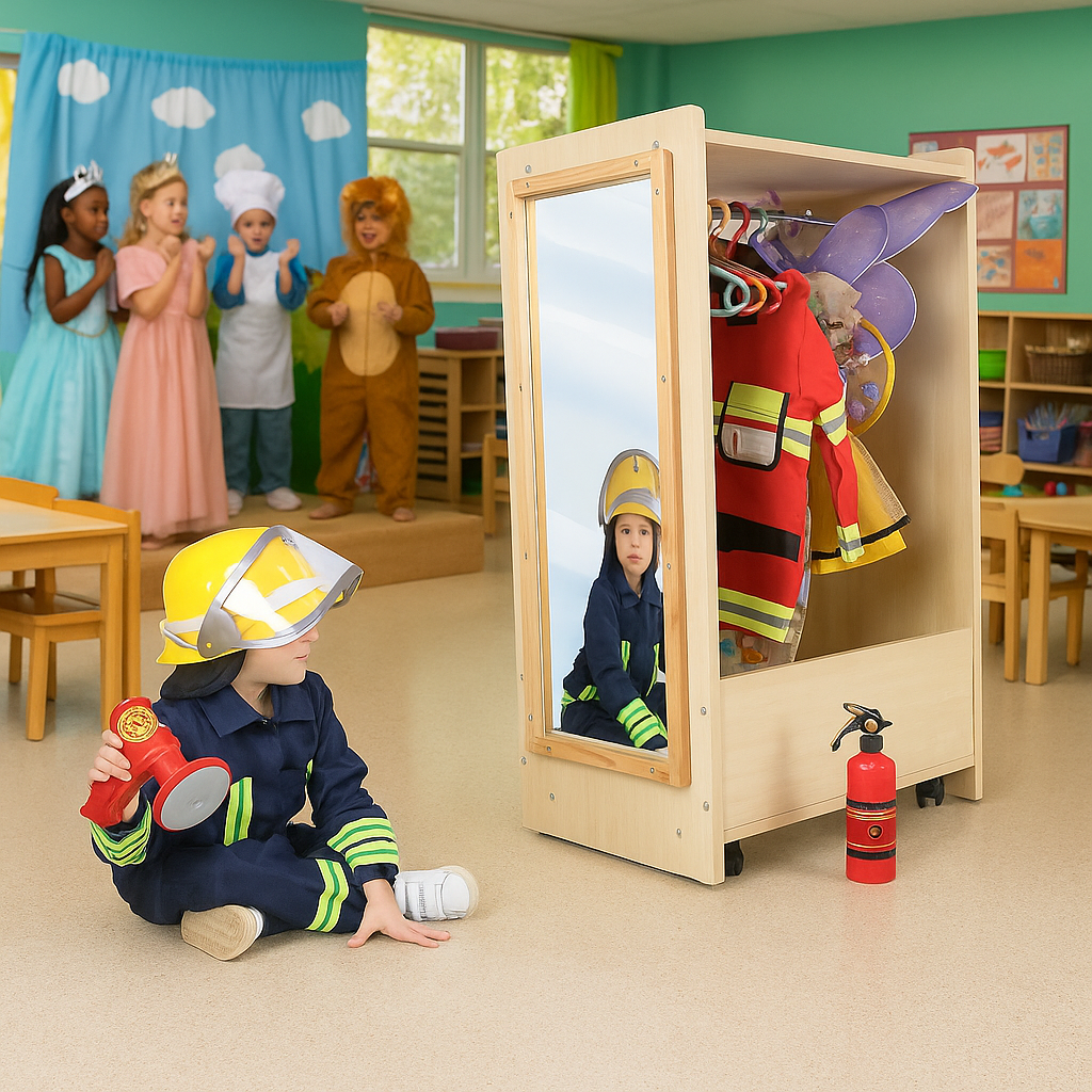 Mobile Verkleide-Garderobe