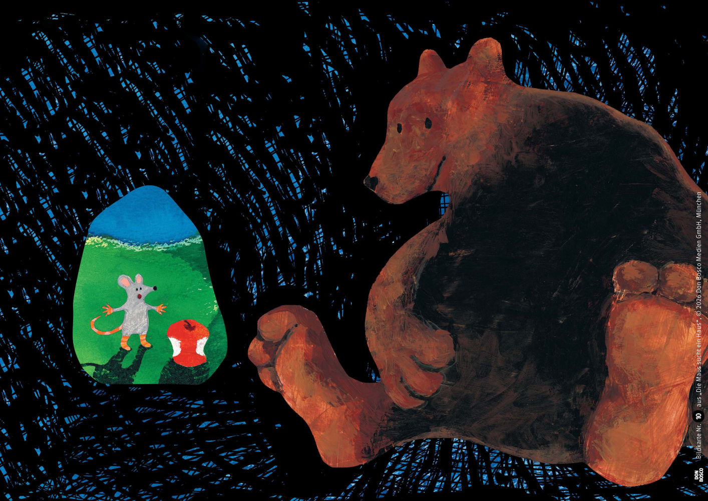 Die Maus sucht ein Haus. Kamishibai Bildkartenset