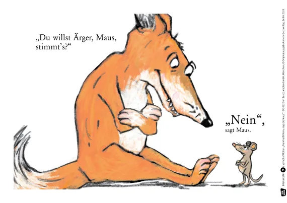 Nein heißt Nein, sagt die Maus. Kamishibai Bildkartenset