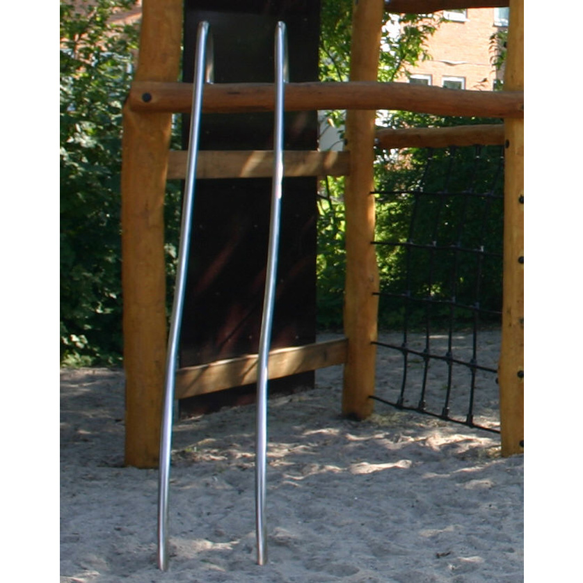 Edelstahlrutschstangen Parallel