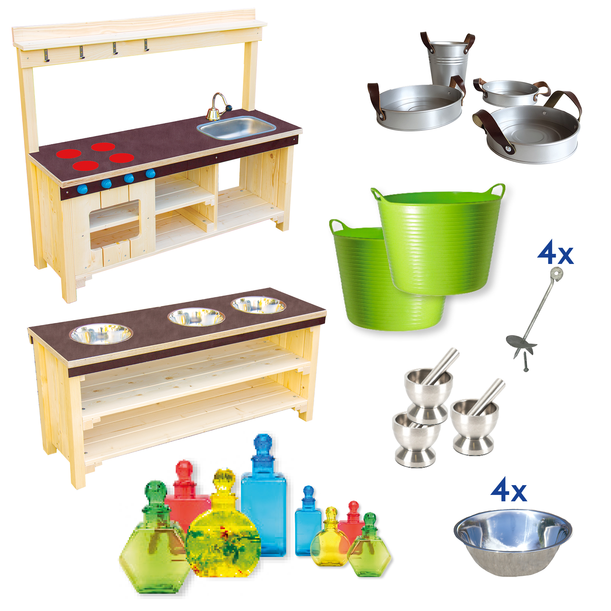 Mawi Matschmöbel Flow Set 3