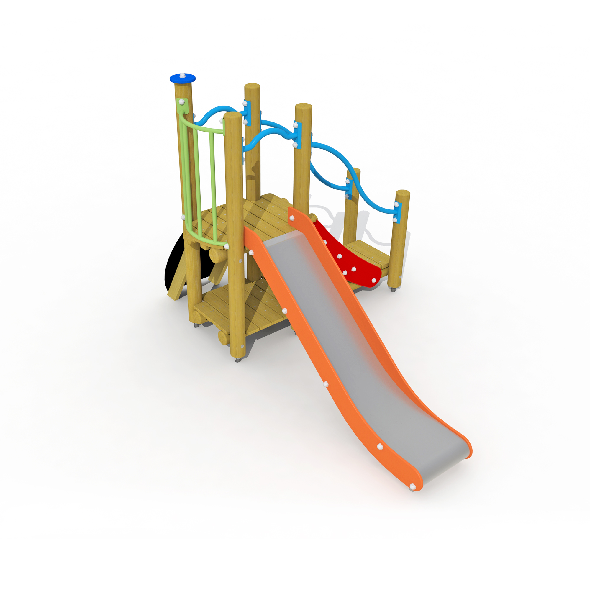 Aschenputtel mit Edelstahlrutsche