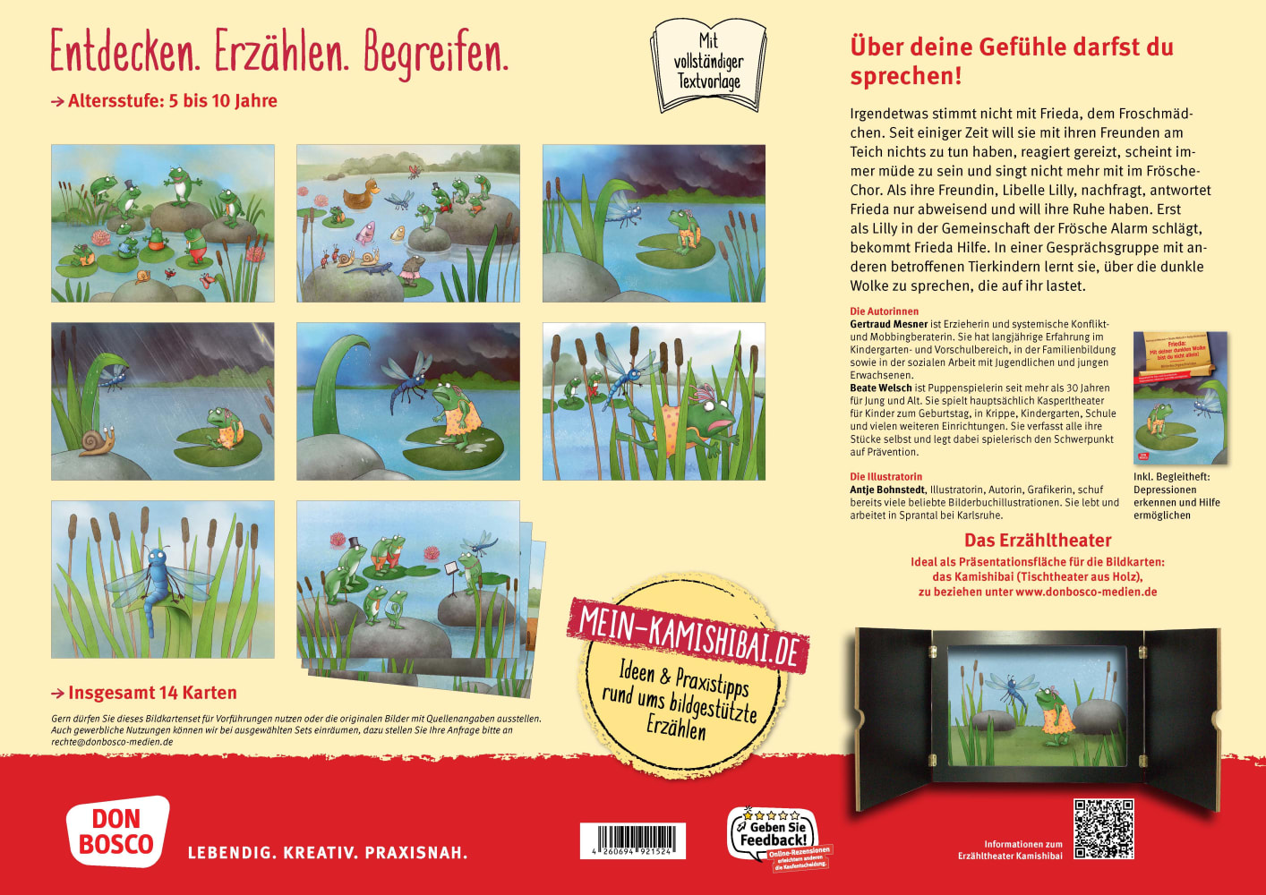 Frieda: Mit deiner dunklen Wolke bist du nicht allein! Kamishibai Bildkartenset