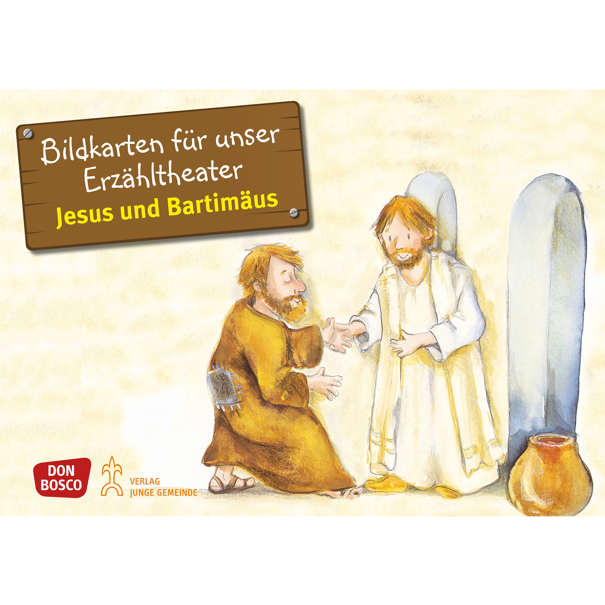 Jesus und Bartimäus. Kamishibai Bildkartenset.