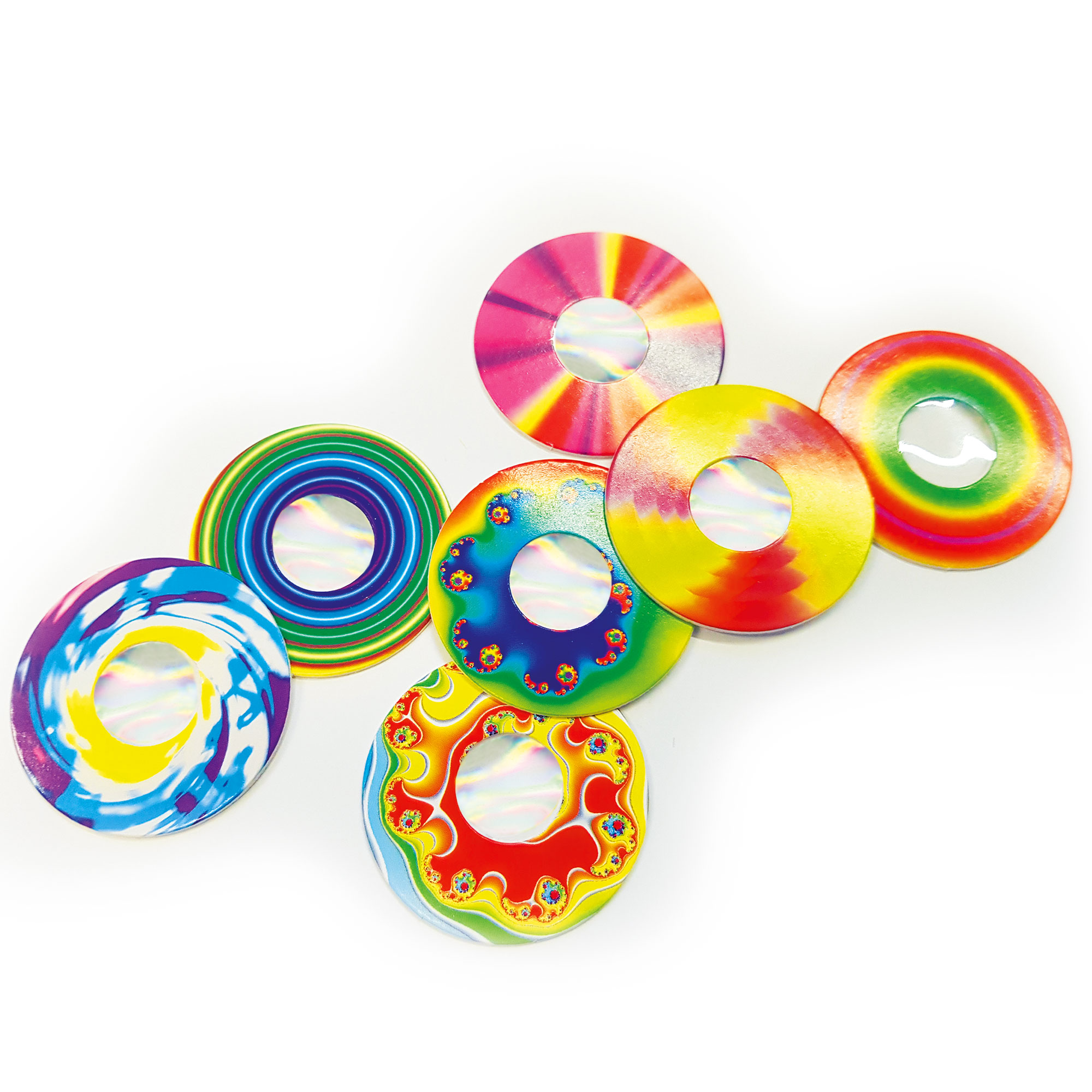 Regenbogengucker mit Sicherheits-Halskette