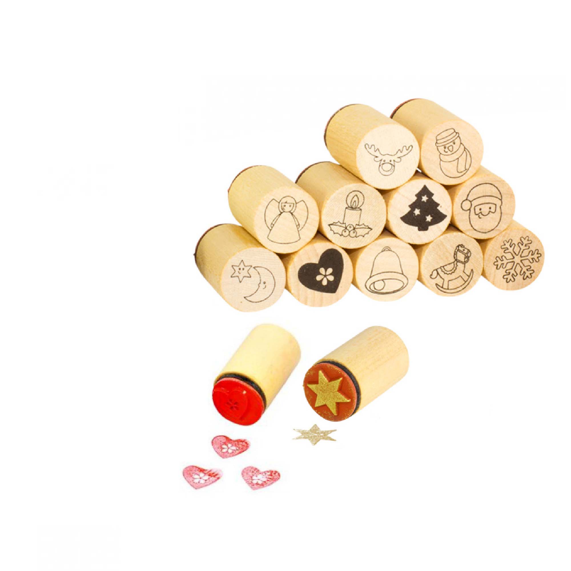 Weihnachtsstempel 24er Set