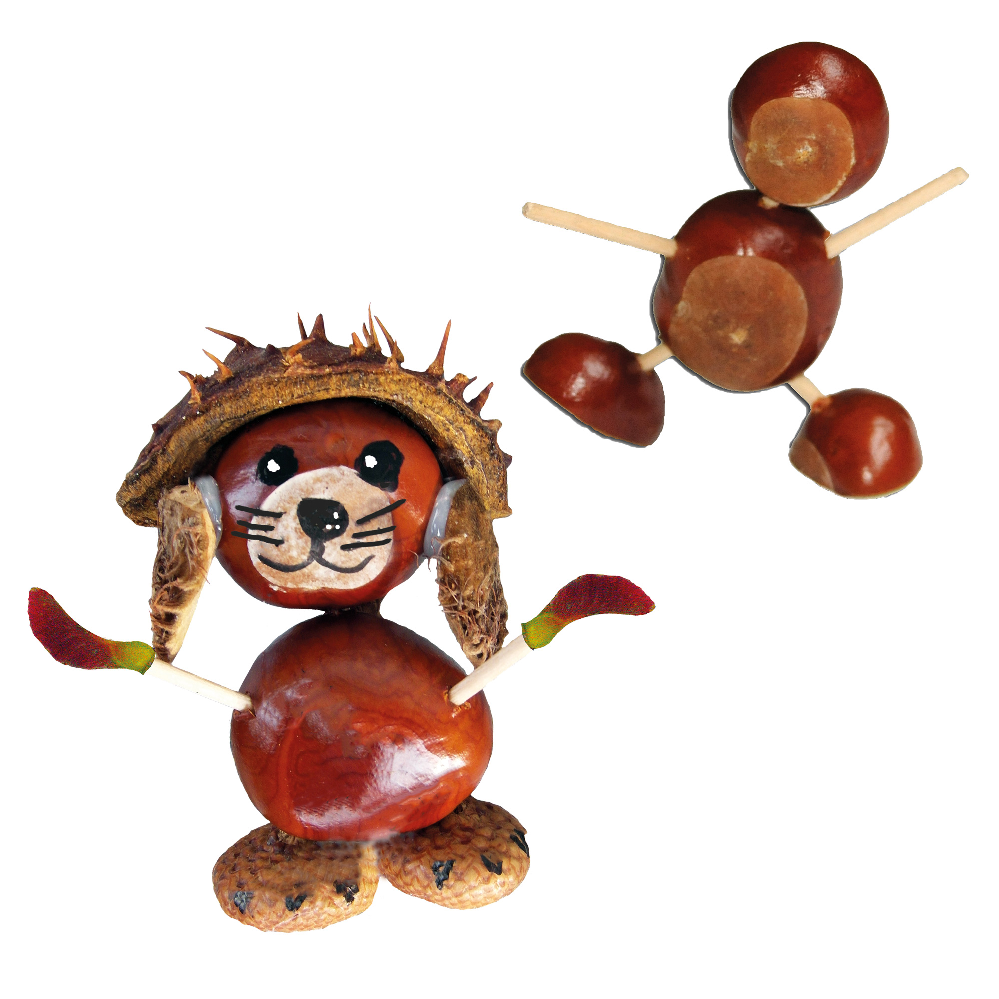 Holz & Kastanienbohrer 3er Set