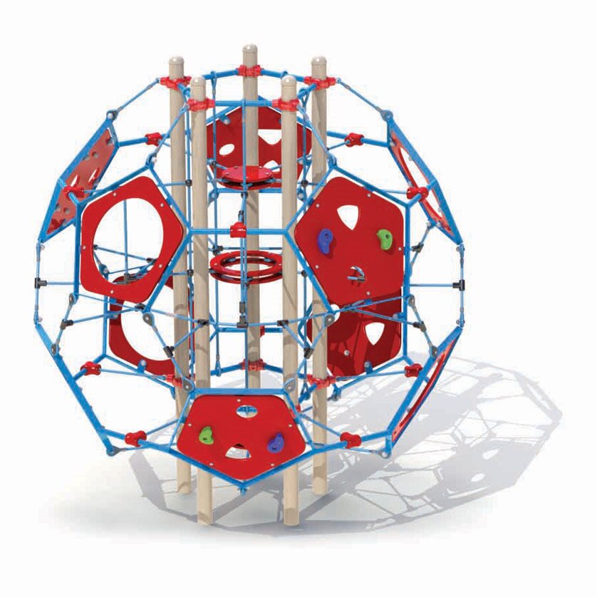 Fußball Klettergerüst