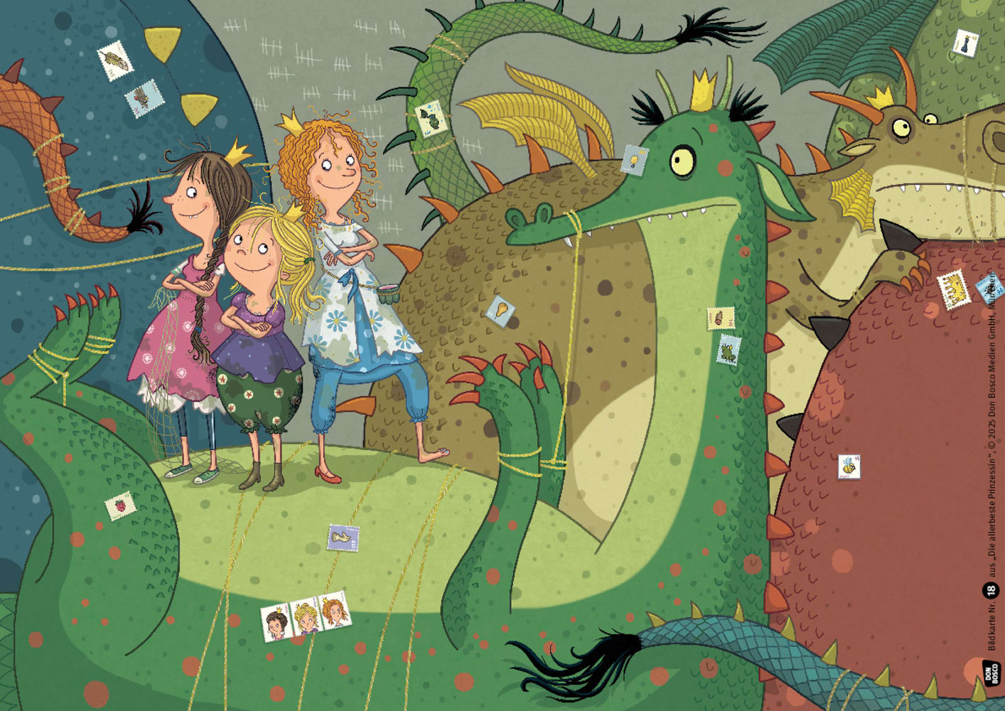 Die allerbeste Prinzessin. Kamishibai Bildkartenset