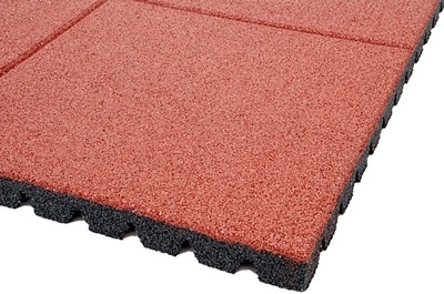 Fallschutzplatten 80 mm grau 101 x 101 cm