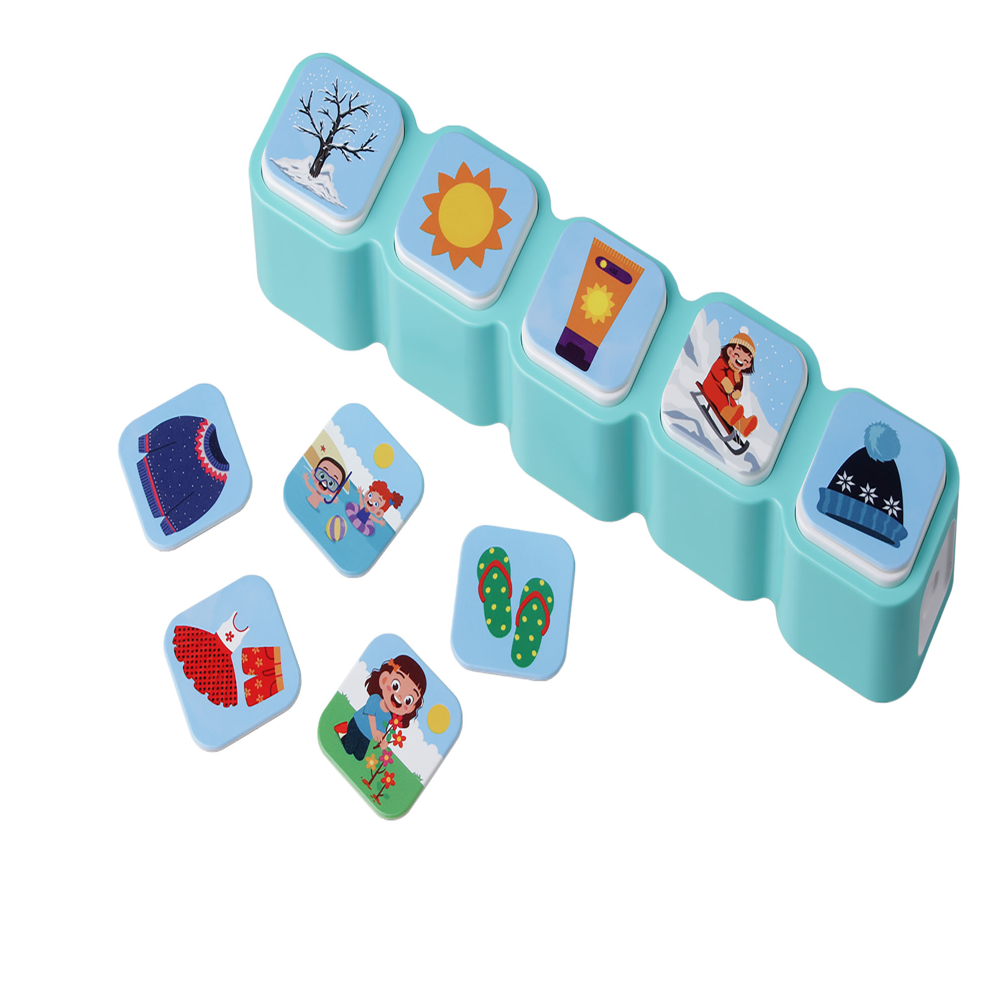 YOLI Spielset - Entdecke die Jahreszeiten