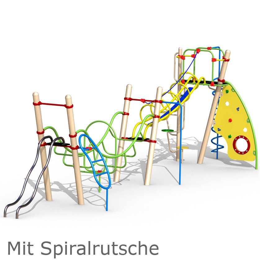 Apollo mit Spiralrutsche