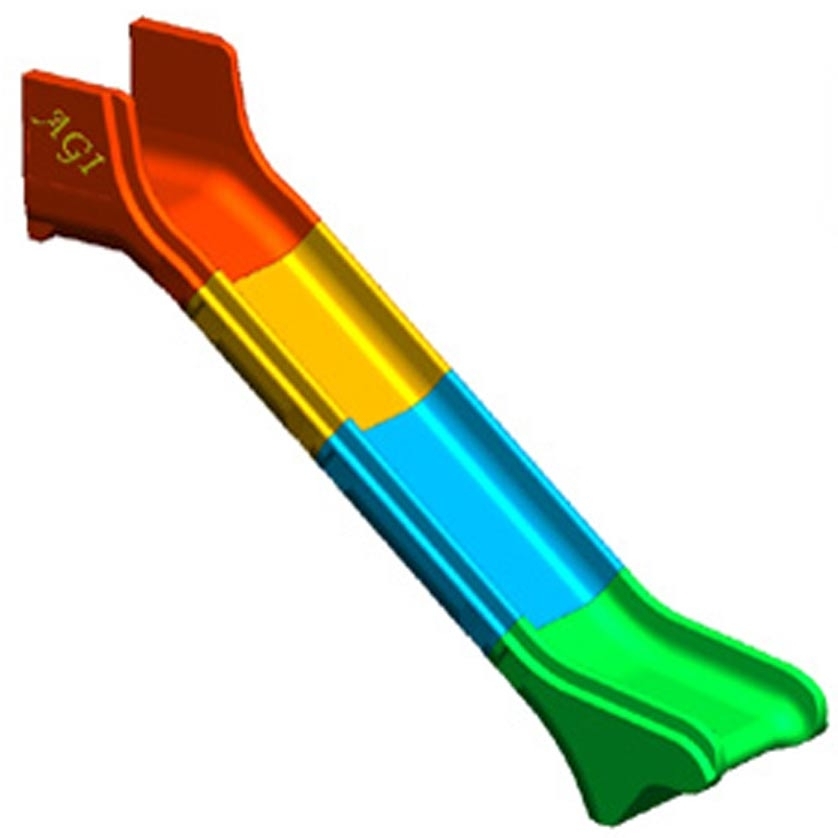 Modulrutsche, komplett - PH 240 cm