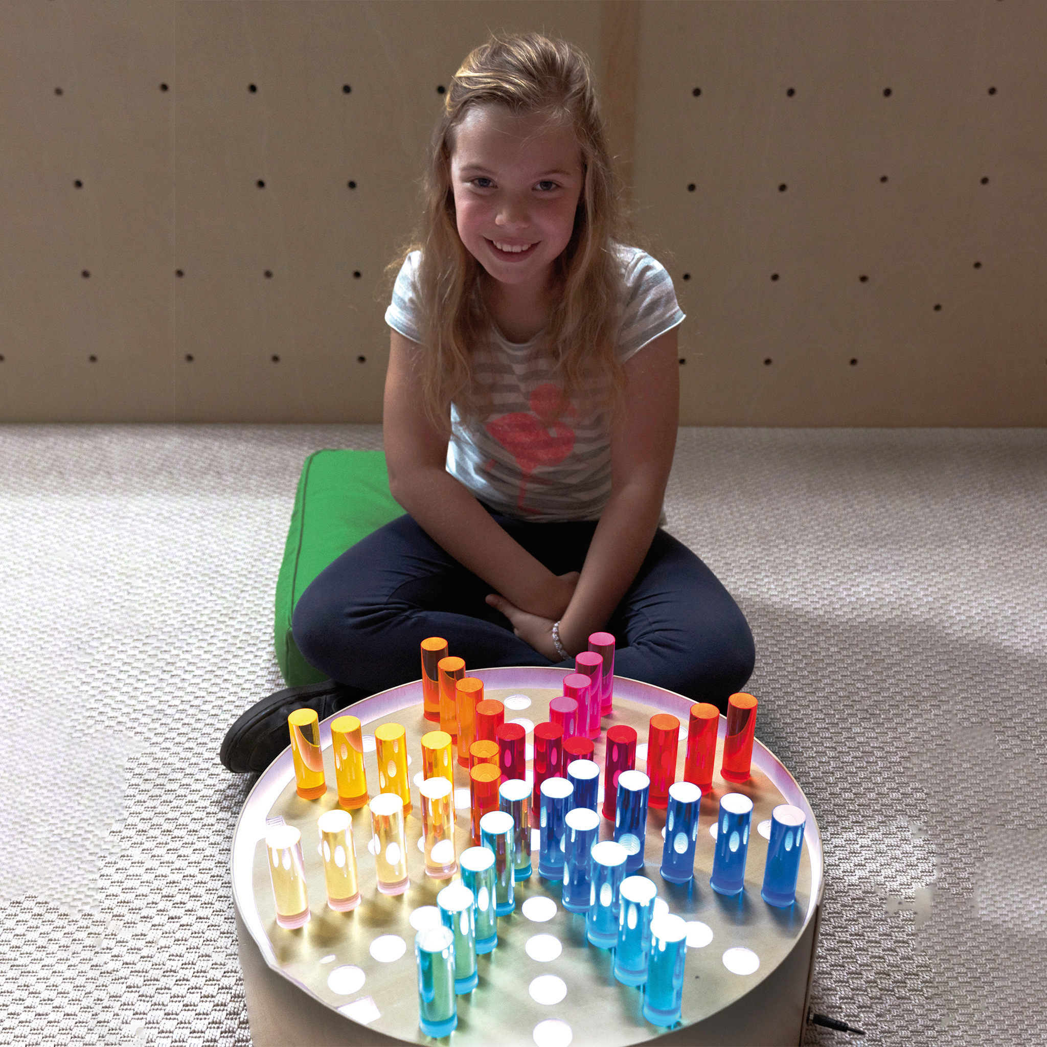 Acryl-Zylinder verschiedene Längen 30er Set