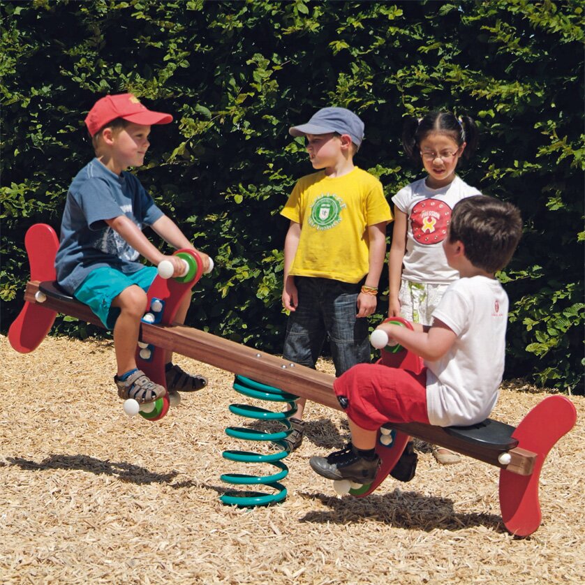 Zweier Federwippgerät Vollmond