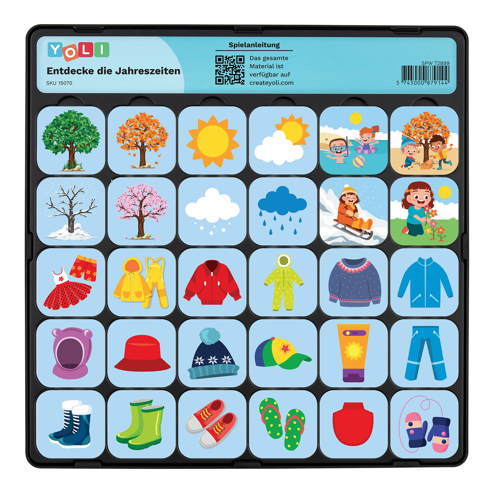 YOLI Spielset - Entdecke die Jahreszeiten