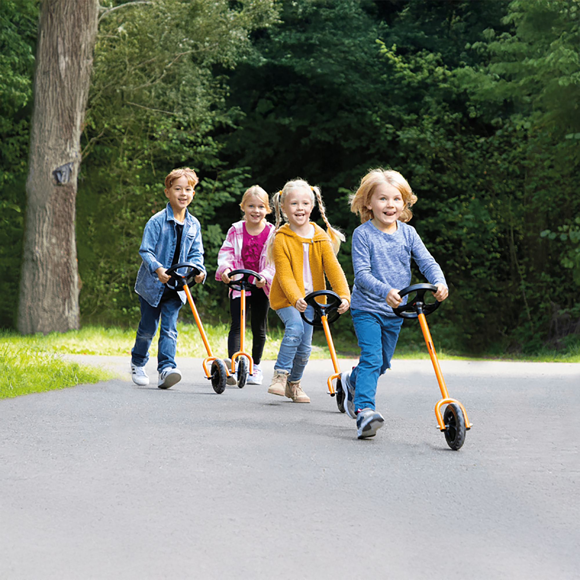 Spielrad Wheelie 4er-Set TopTrike