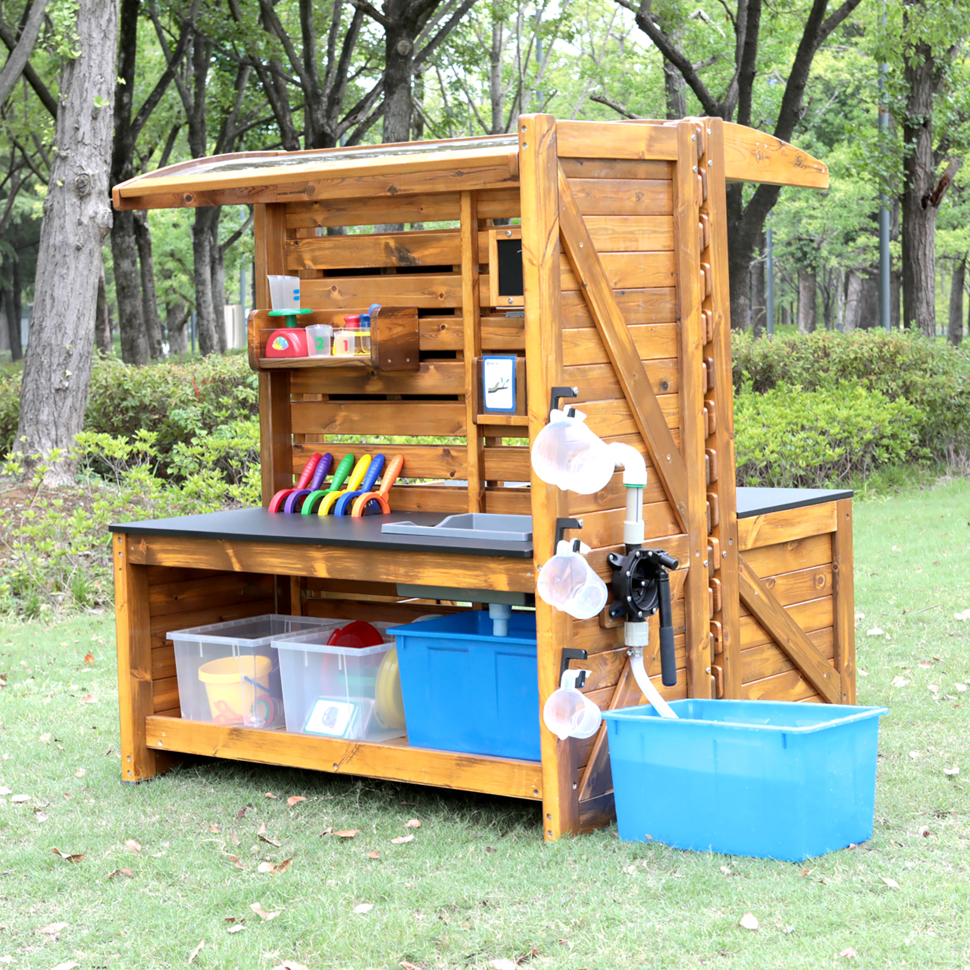 Outdoor-Experimentierstation