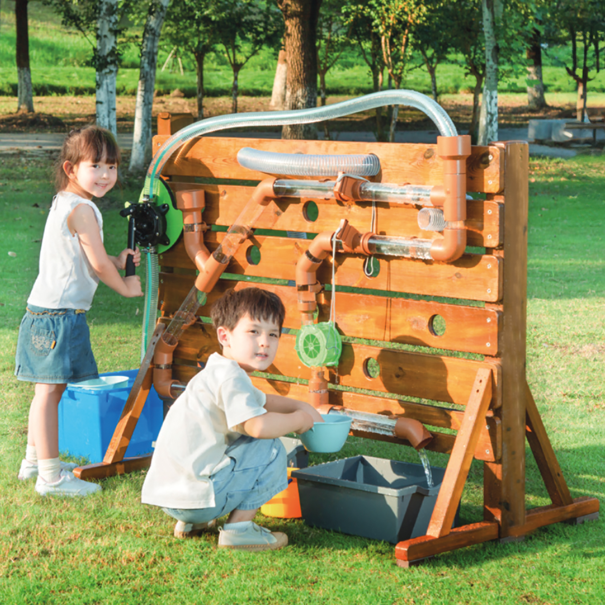 Experimentier-Wasserwand Basic