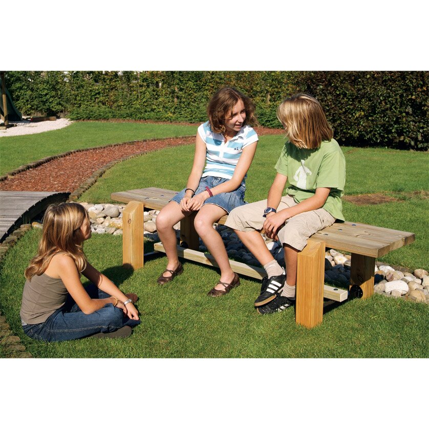 Teenager Sitzbank Kiefernholz