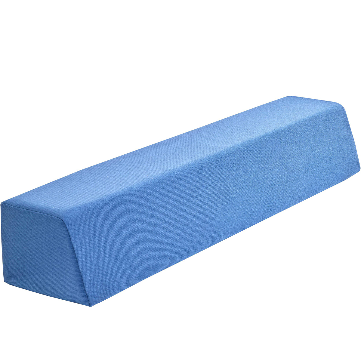 Rückenpolster gerade taubenblau XL - 136 x 28 x 21 cm