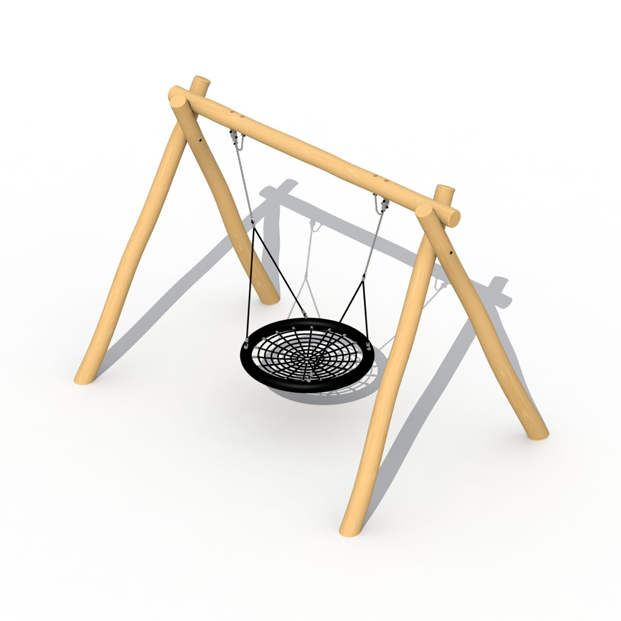 Robinie Schaukel mit Schaukelkorb