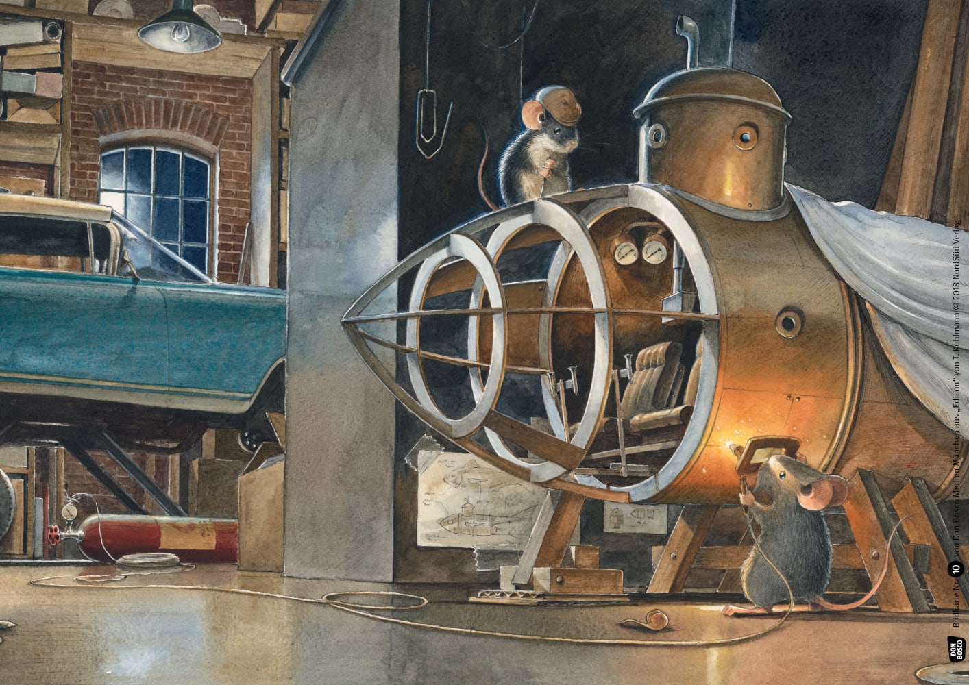 Edison. Das Rätsel des verschollenen Mauseschatzes. Kamishibai Bildkartenset