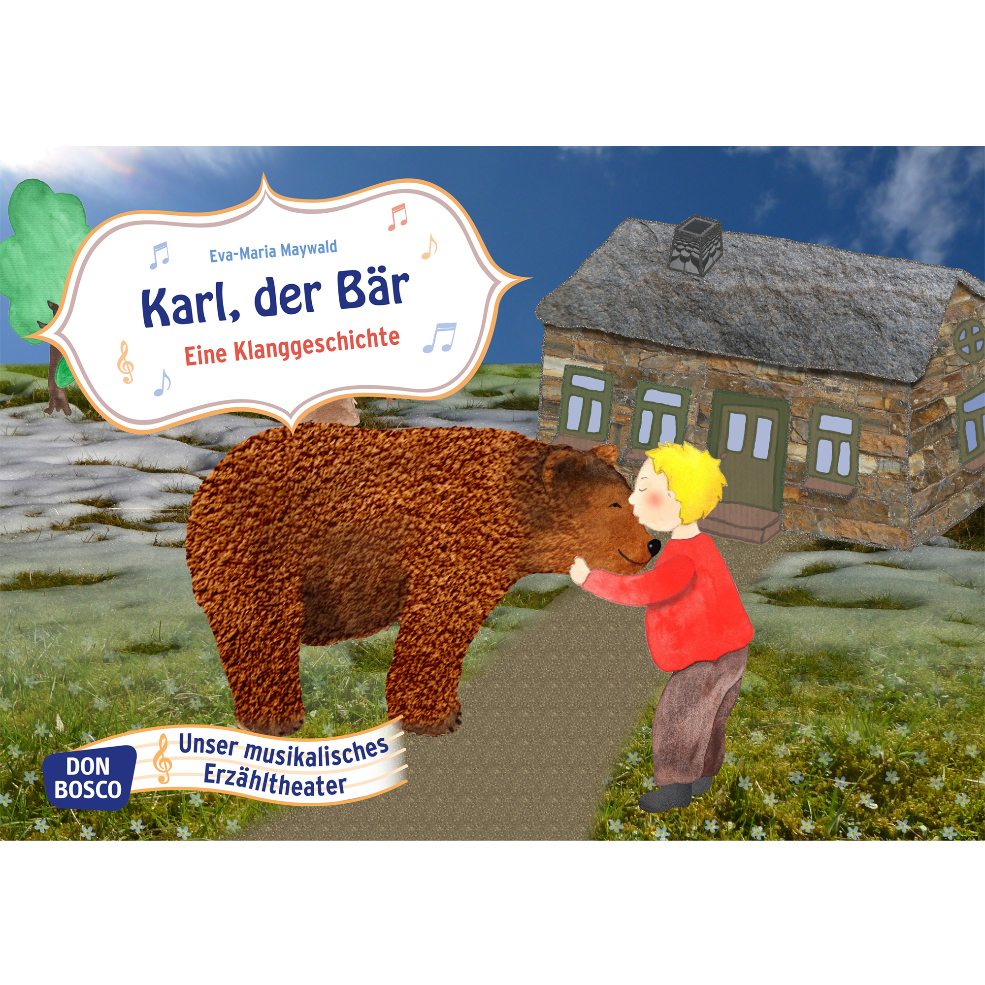 Karl, der Bär. Kamishibai Bildkartenset.