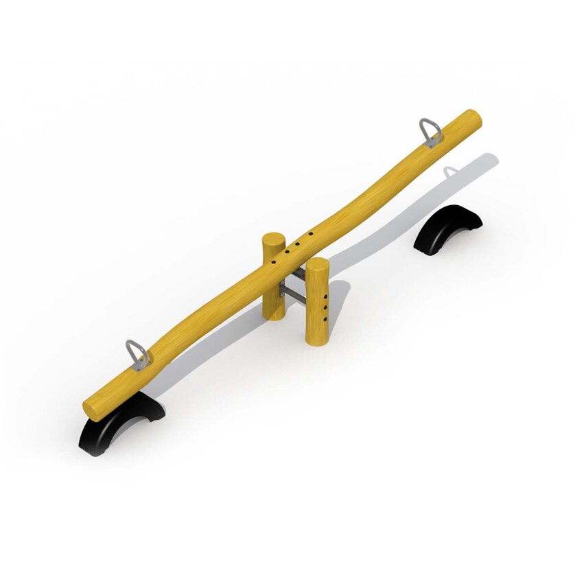 Robinie Wippe für 2 Kinder