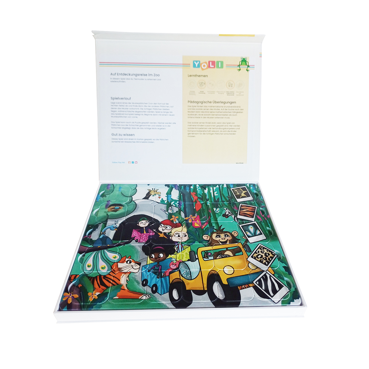 YOLI Spielset - Auf Entdeckungsreise im Zoo