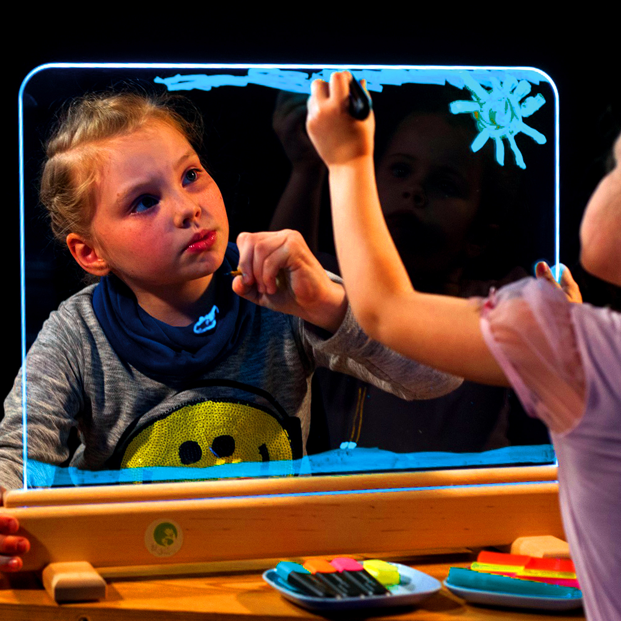 Magische Leucht-Staffelei