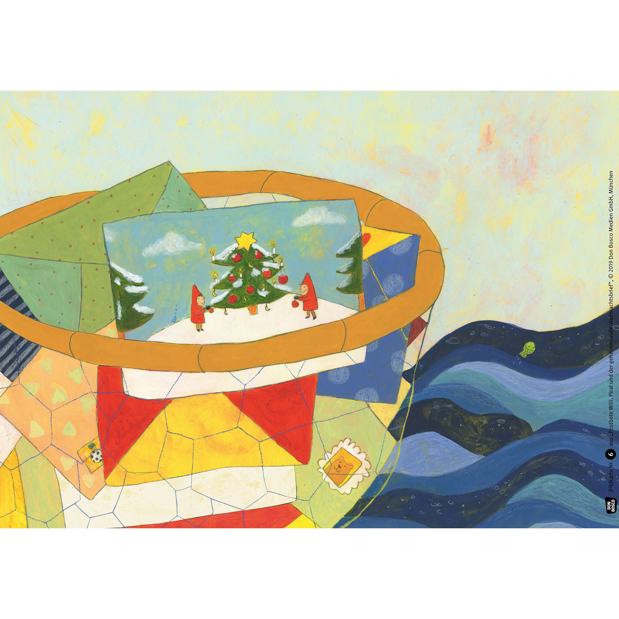 Postbote Willi, Pirat und der geheimnisvolle Weihnachtsbrief. Adventskalender.