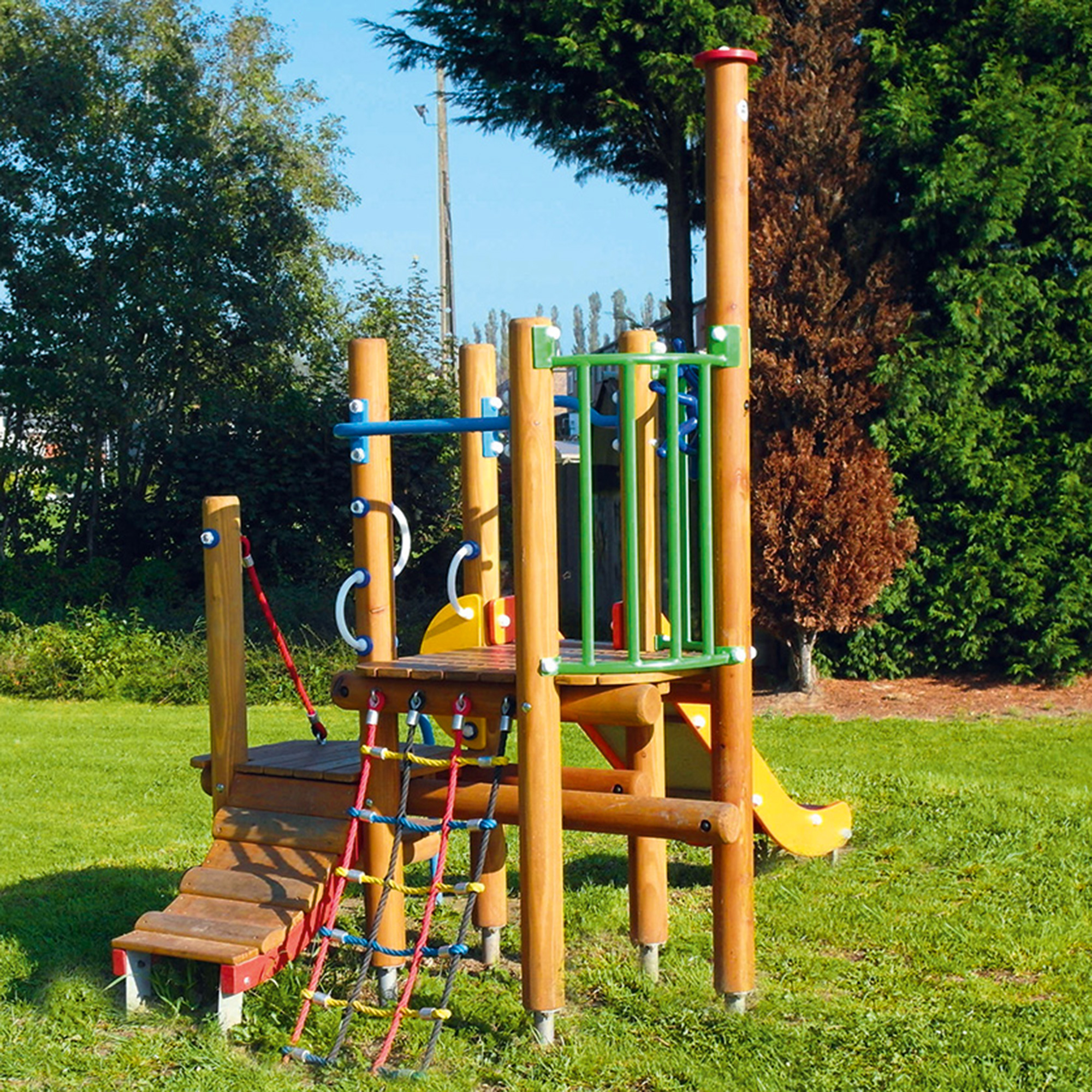 Die kleine Meerjungfrau mit Edelstahlrutsche