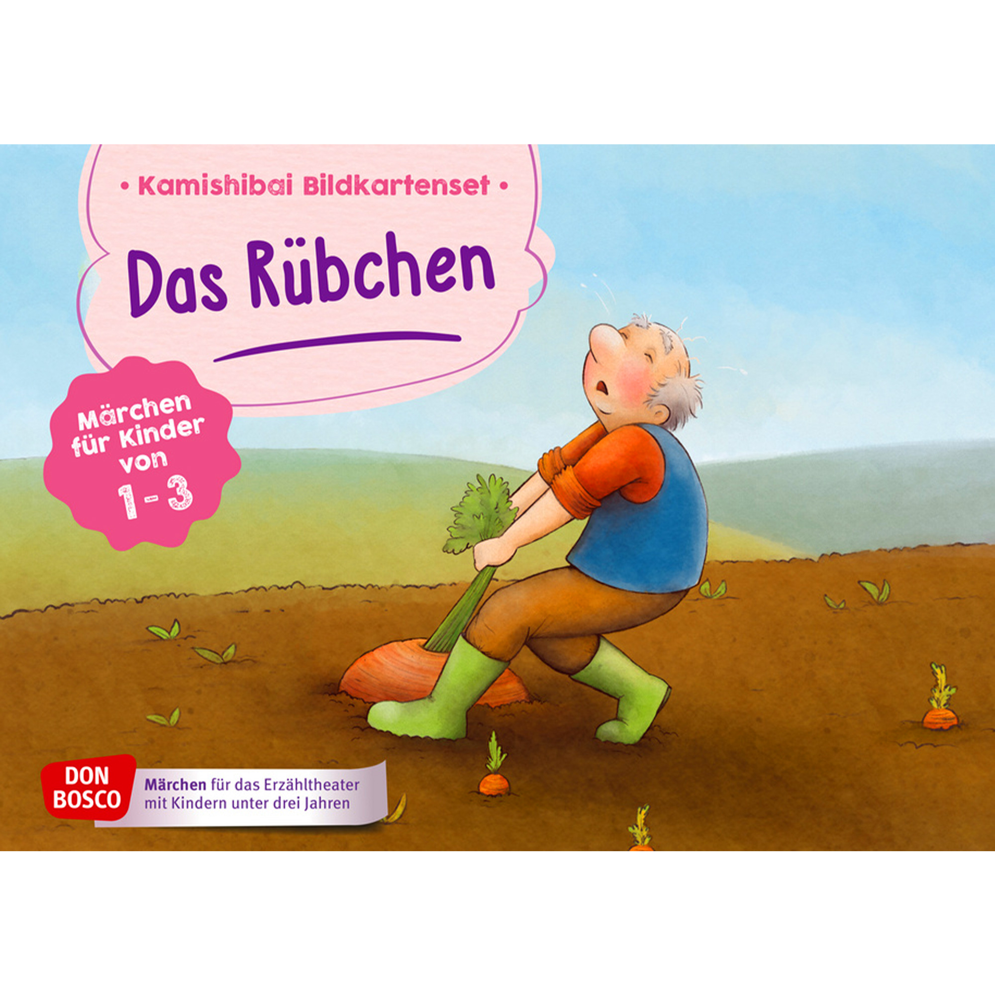 Das Rübchen. Kamishibai Bildkartenset.