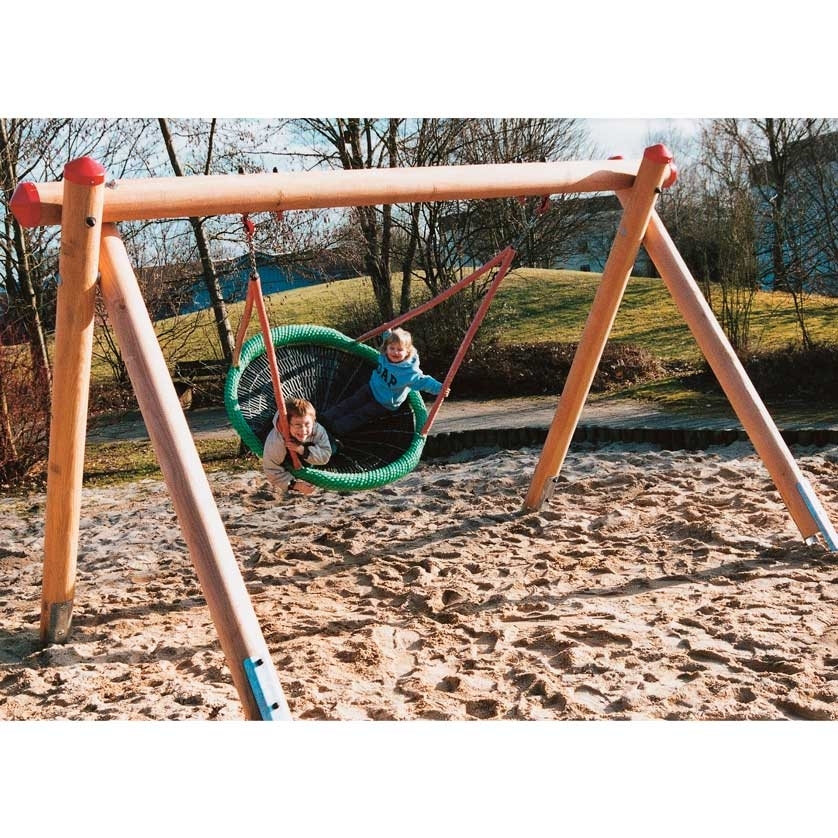 Vogelnestschaukel mit Gestell und Aufhängung 250cm