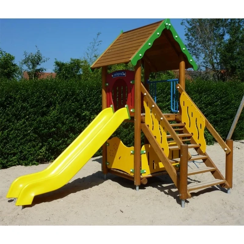 Rutschbahnhäuschen Spielplatzgerät