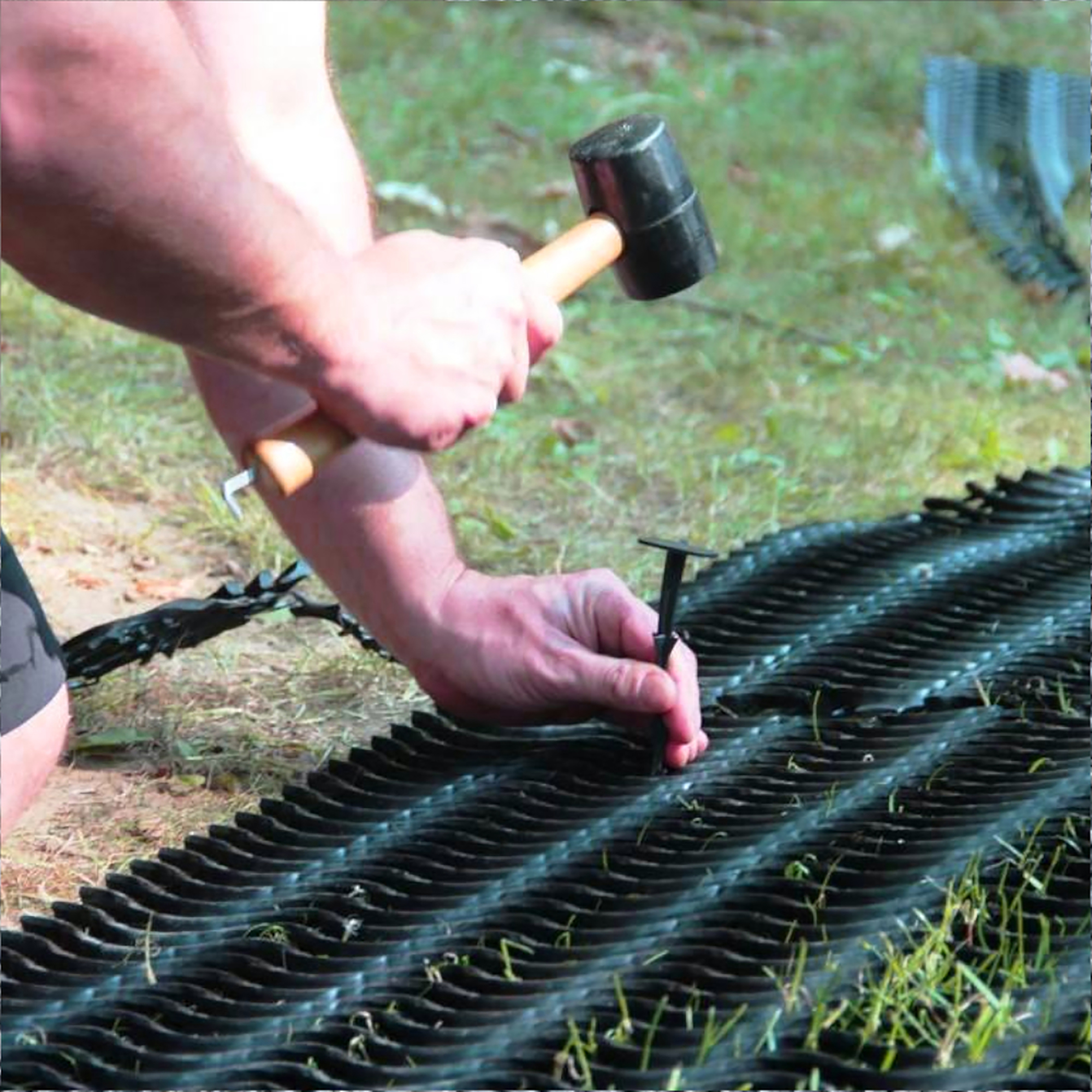 BodMat, Flexibles Bodenschutzgitter, Rasenschutzgitter