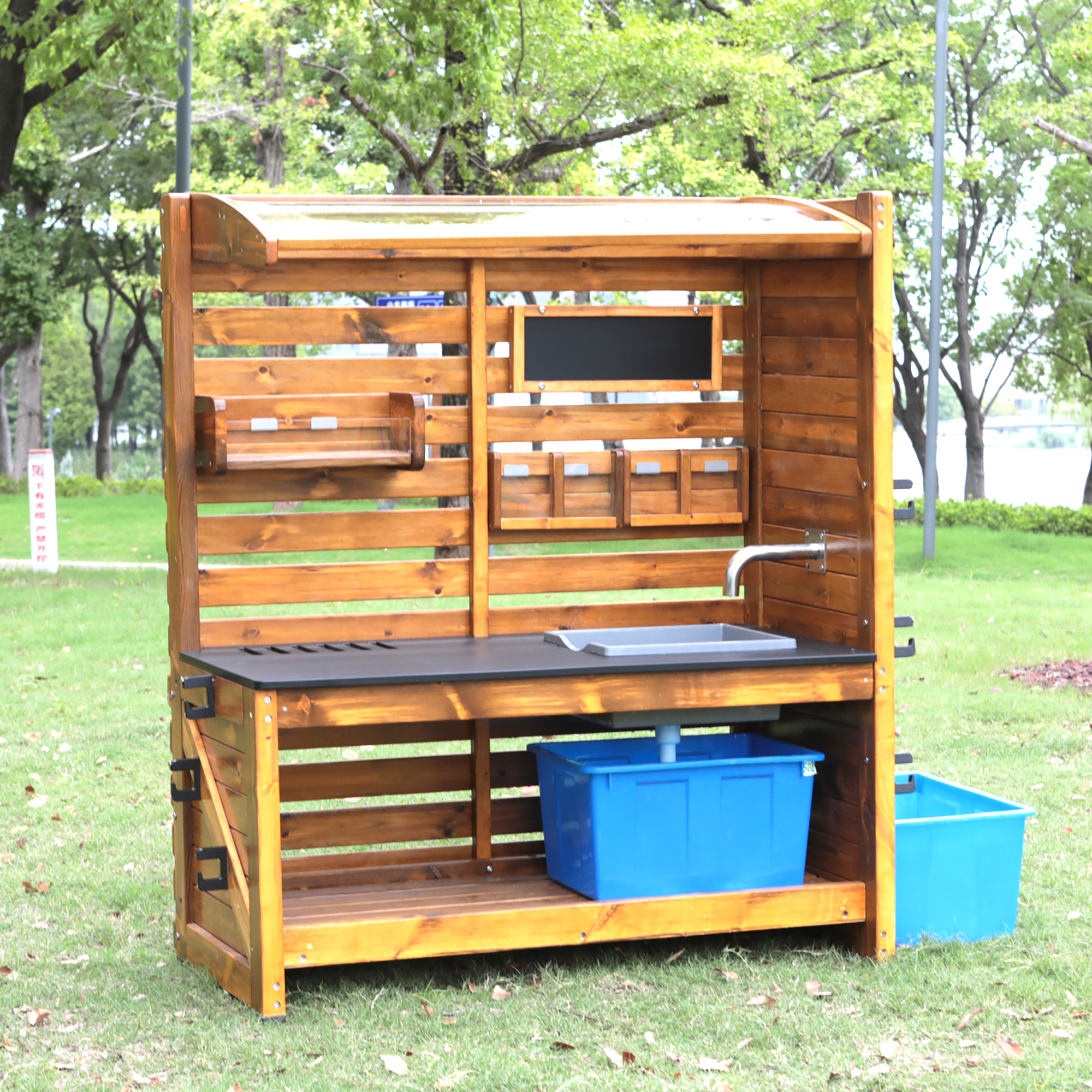 Outdoor-Experimentierstation