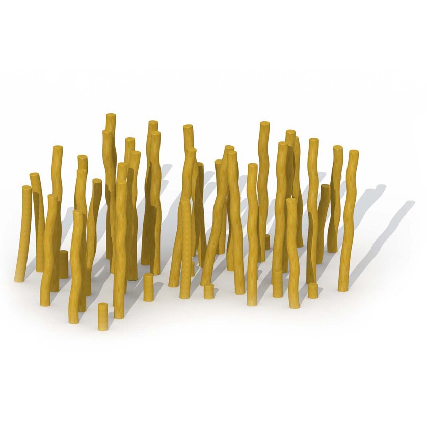 Robinie Pfahlwald mit 35 Pfosten