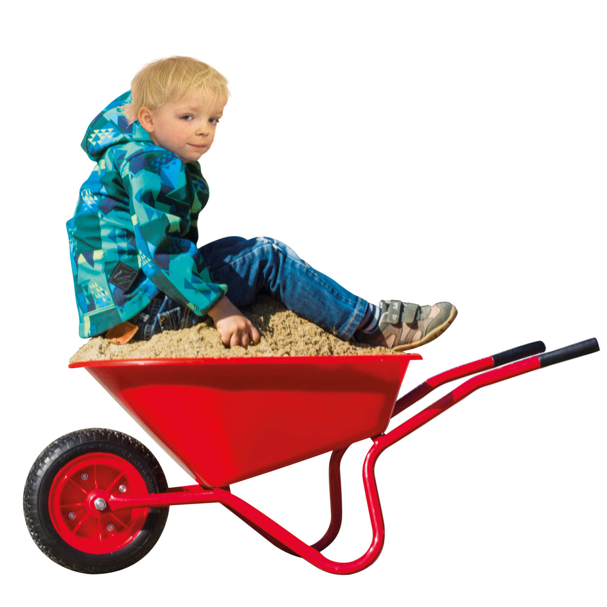 Schubkarre Roter Riese